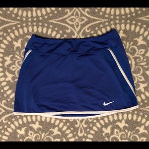 Nike Royal Blue Sri-fit athletic skirt, size M